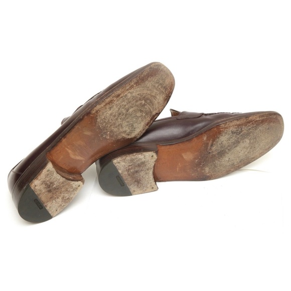 TO BOOT NEW YORK Men\'s Brown Leather Loafer 8 M